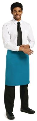 Le Chef Waist Apron Teal B909